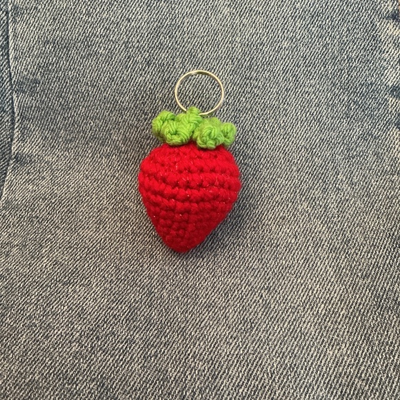 Strawberry Keychain - Picture 2 of 2